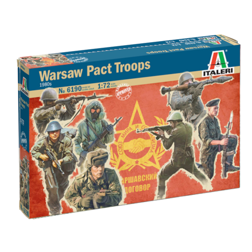 Italeri 06190 1/72 Scale Warsaw Pact Troops - Techtonic Hobbies - Italeri