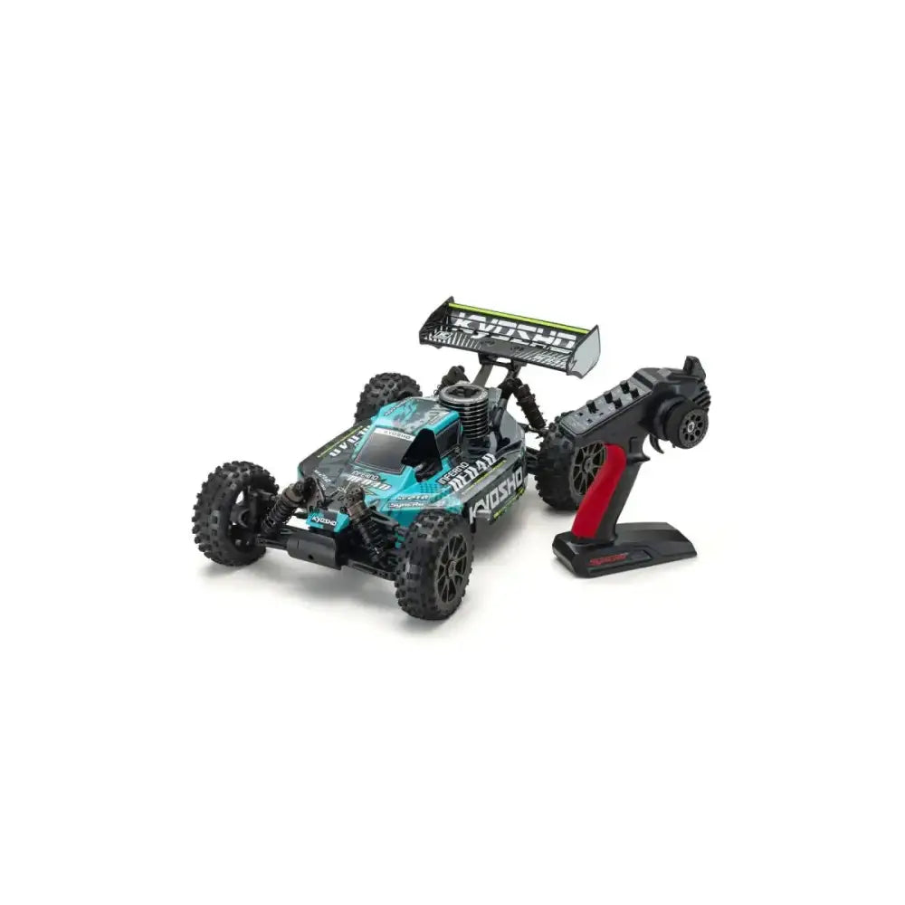 Kyosho 1/8 Inferno Neo 4.0 T2 Green 4WD Nitro Readyset Remote Control Cars & Trucks