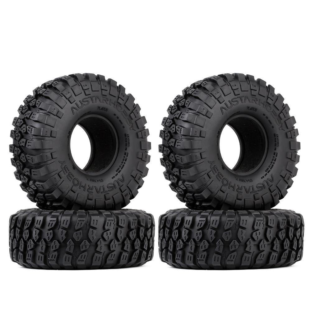 INJORA 1.9" 121*45mm Rock Terrain Tires for 1/10 RC Crawlers