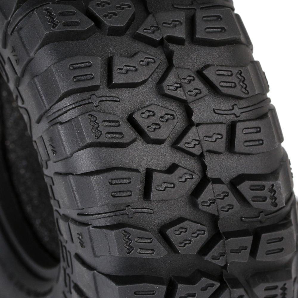 INJORA 1.9" 121*45mm Rock Terrain Tires for 1/10 RC Crawlers