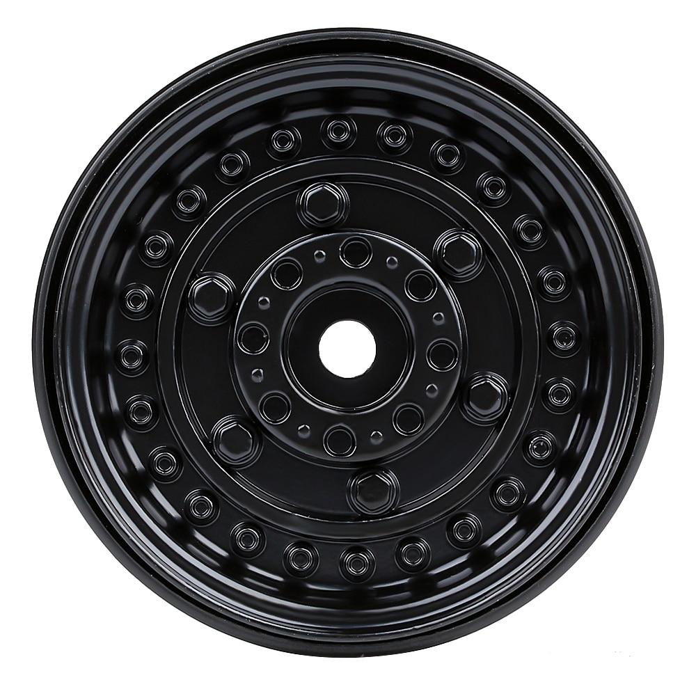 INJORA 4PCS 1.9" Beadlock Wheel Rims for 1/10 Scale RC Crawler, 116g/pcs