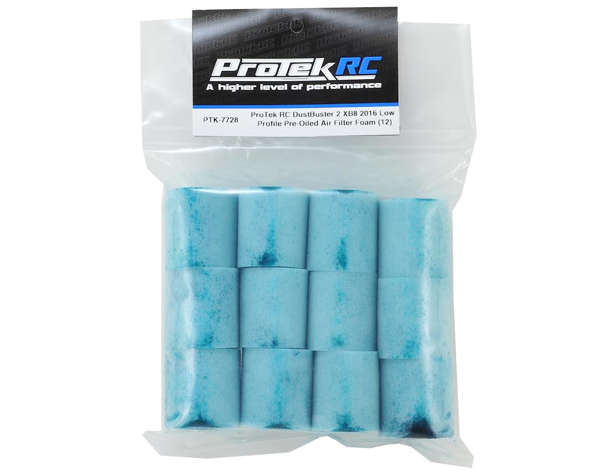ProTek RC DustBuster 2 XRAY XB8 Pre-Oiled Air Filter Foam (12)