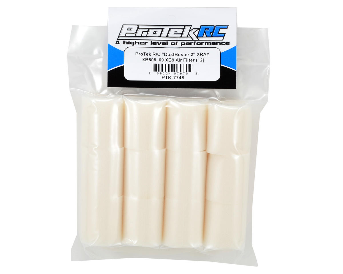 ProTek RC "DustBuster 2" XRAY XB8 Air Filter Foam (12) PTK-7746