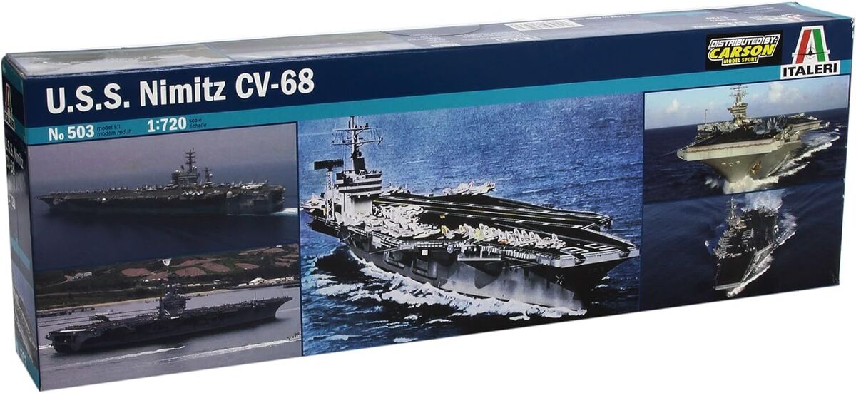 Italeri U.S.S. Nimitz Cvn-68 1:720