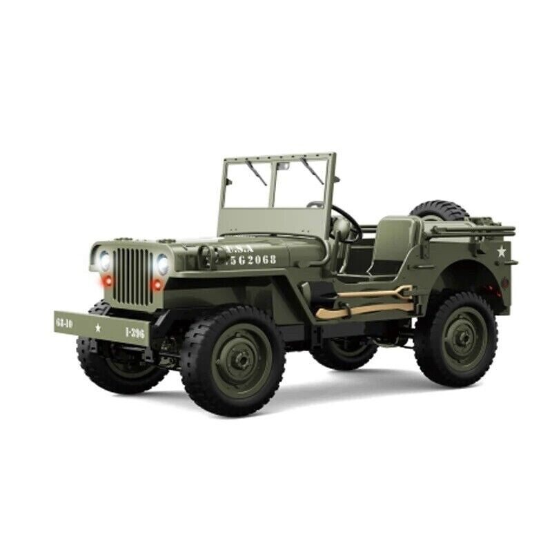 JJRC 1/10 Willys Jeep 4WD Military RC Crawler
