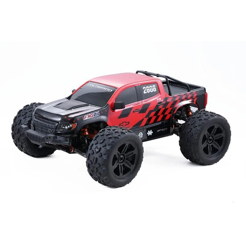 FMS Colorado 4x4 RC Car 1/10 Scale Electric Remote Control Truck - Red/Black