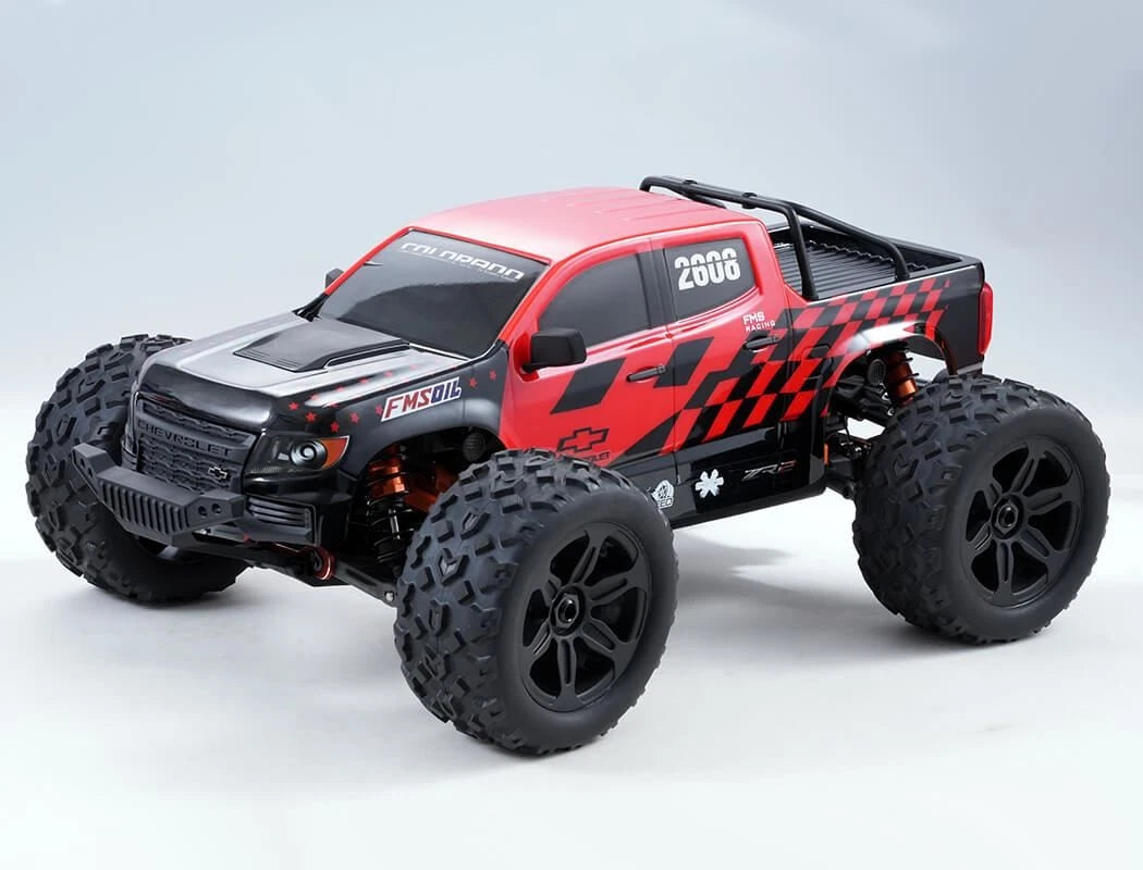 FMS Colorado 4x4 RC Car 1/10 Scale Electric Remote Control Truck - Red/Black