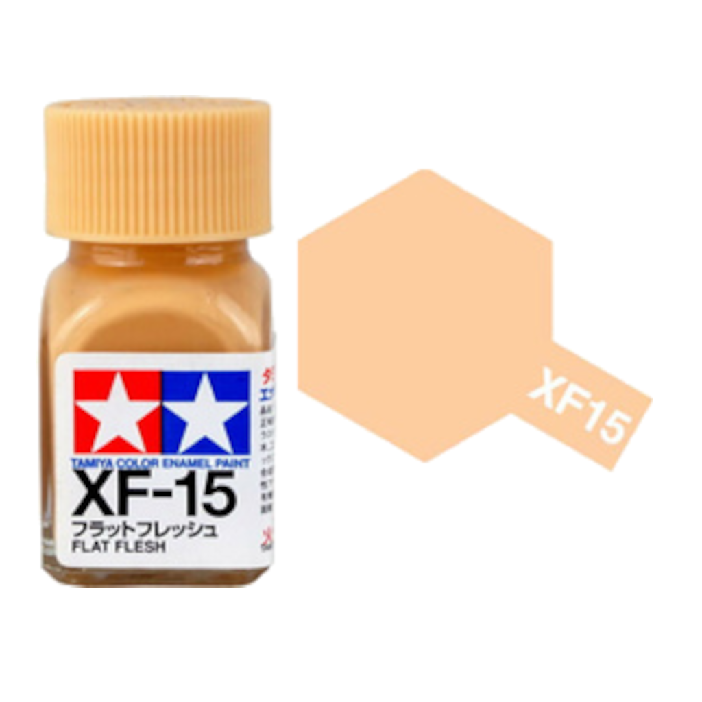 Tamiya Enamel Xf-15 Flat Flesh - Techtonic Hobbies - Tamiya