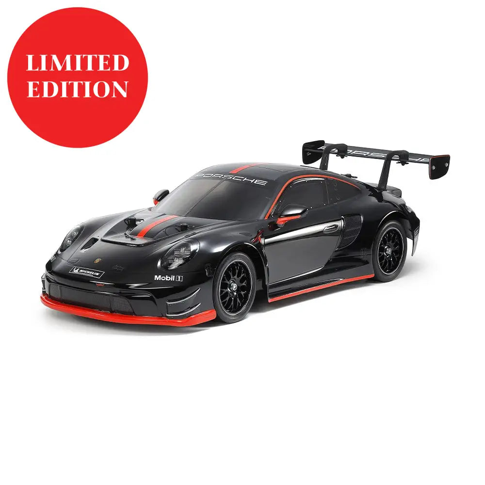 TAMIYA PORSCHE 911 GT3R (992) - BLACK PAINTED BODY (TT-02) - LIMITED EDITION Remote Control Cars & Trucks