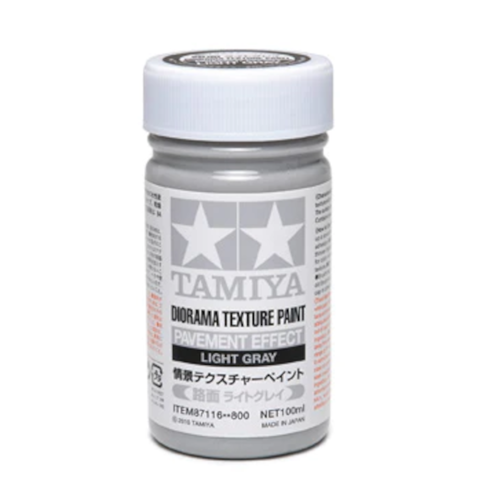 Tamiya 87116 Texture Paint Pavement Light Grey - Techtonic Hobbies - Tamiya