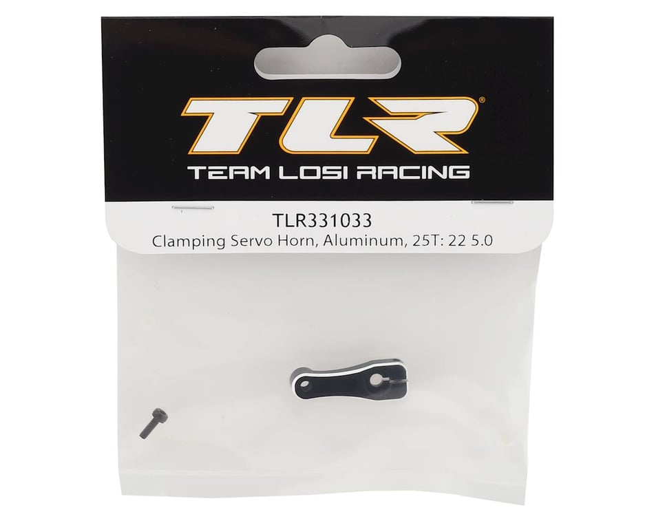 TLR Clamping Servo Horn, Aluminum, 25T, 22 5.0