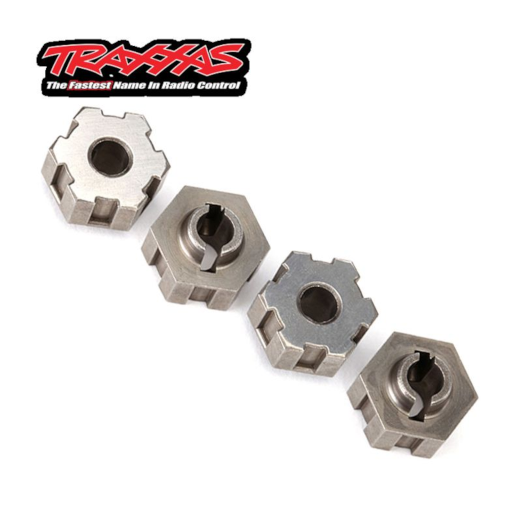 Traxxas 8568 Steel Wheel Hex Hubs (4) For Unlimited Desert Racer UDR - Techtonic Hobbies - Traxxas