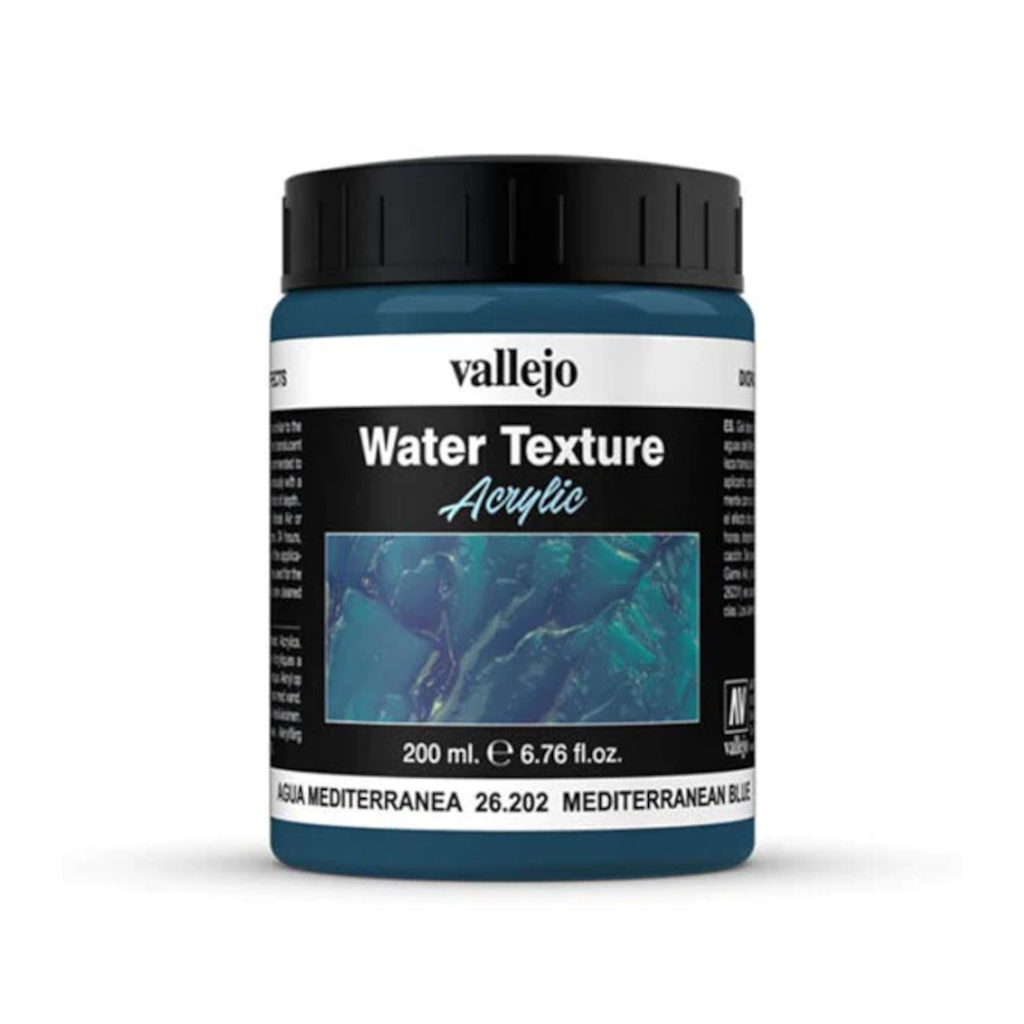 Vallejo 26202 Diorama Effects Mediterranean Blue 200ml - Techtonic Hobbies - Vallejo