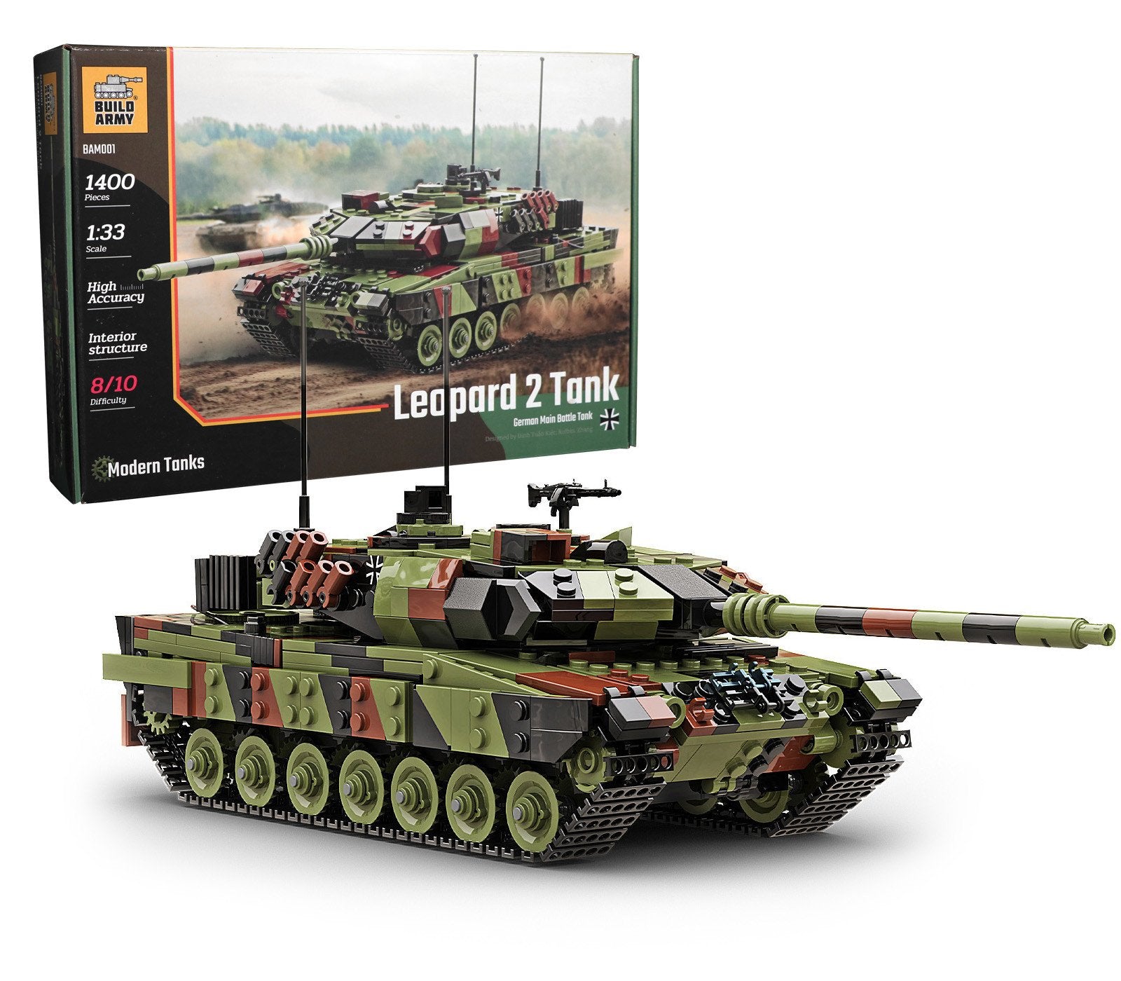 Build Army German Leopard 2a6 Main Battle Tank