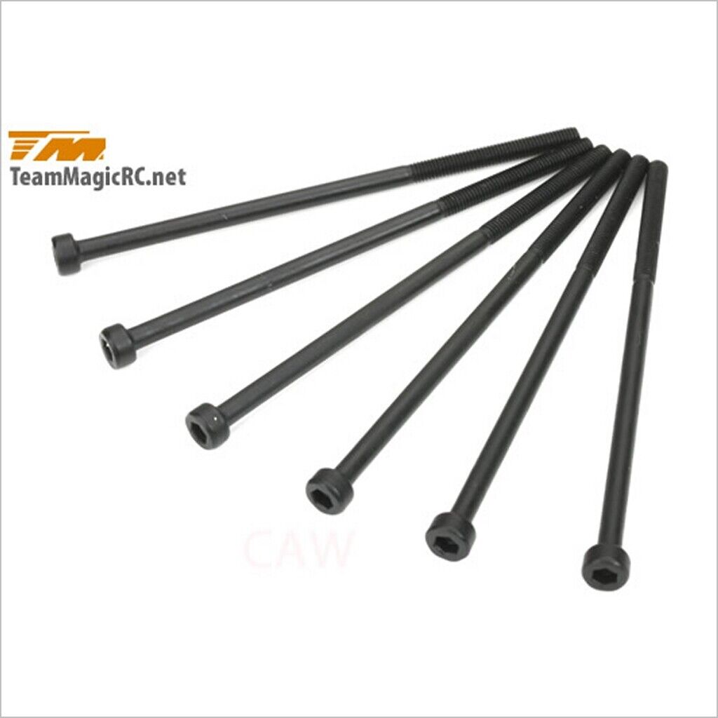 Team Magic-Team Magic Cap Screws 126370C (RC-Will Power) Team Magic E6 III BES/E5 -rc-cars-scale-models-sunshine-coast