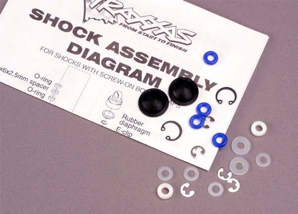 Traxxas-Traxxas  2362: Rebuild Kit, Ultra Shocks (For 2 Shocks)-rc-cars-scale-models-sunshine-coast