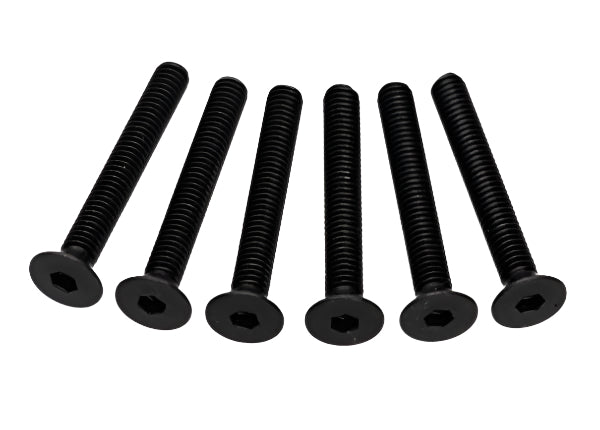 Traxxas-Traxxas 2533: Screws, 4X30Mm Countersunk Machine (Hex Drive) (6)-rc-cars-scale-models-sunshine-coast