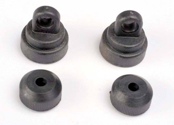 Traxxas-Traxxas 3767: Shock Caps (2)/ Shock Bottoms (2)-rc-cars-scale-models-sunshine-coast
