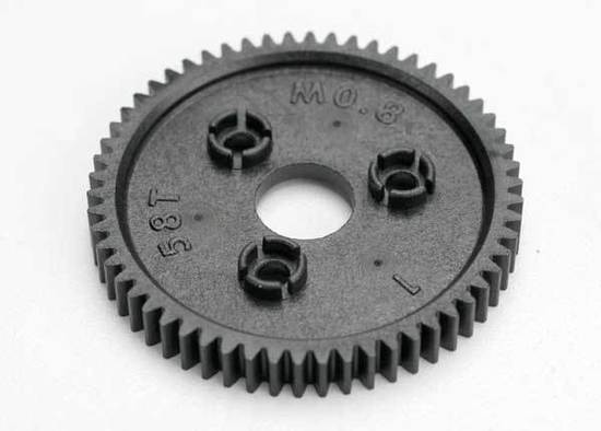 Traxxas-Traxxas  3958: Spur Gear, 58-Tooth (0.8 Metric Pitch, Compatible With 32-Pitch)-rc-cars-scale-models-sunshine-coast