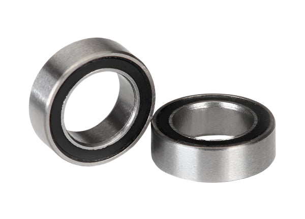 Traxxas-Traxxas 5114A Ball Bearings, Black Rubber Sealed (5X8X2.5Mm) (2)-rc-cars-scale-models-sunshine-coast