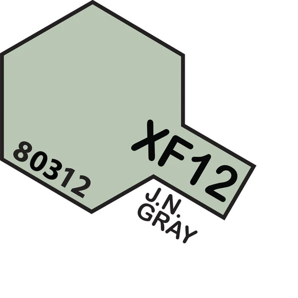 Tamiya-Tamiya Enamel XF-12 J.N. Grey-rc-cars-scale-models-sunshine-coast