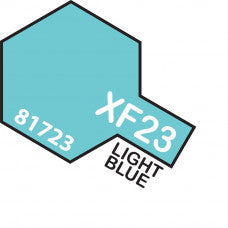 Tamiya-Tamiya Acrylic Mini XF-23 LIGHT BLUE-rc-cars-scale-models-sunshine-coast