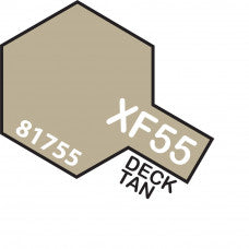 Tamiya-Tamiya Acrylic Mini XF-55 DECK TAN-rc-cars-scale-models-sunshine-coast