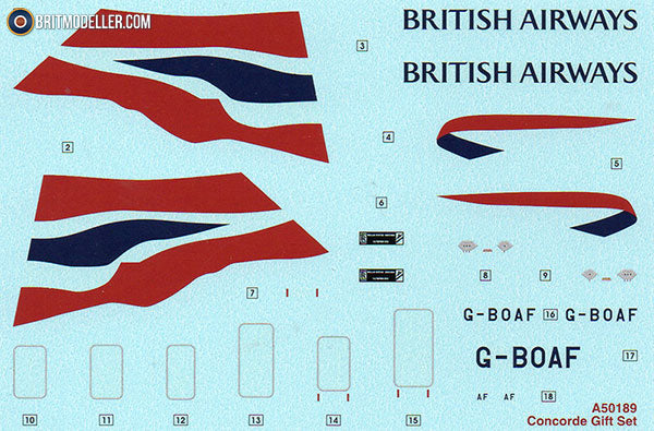 Airfix The Last Flight Of Concorde 1/144 A50189 - Techtonic Hobbies - Airfix