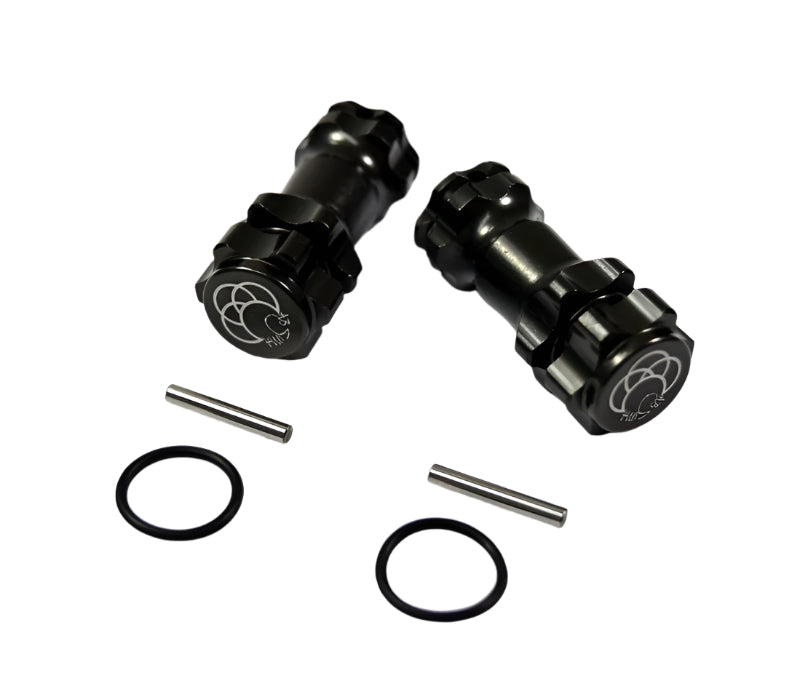 Absima-Absima 1/8 Car Extention Hub, Gun Metal (2)-rc-cars-scale-models-sunshine-coast