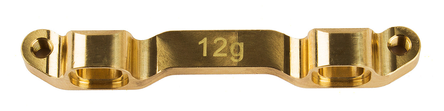 Team Associated-Team Associated RC10B6 FT Brass Arm Mount C, 12g -rc-cars-scale-models-sunshine-coast