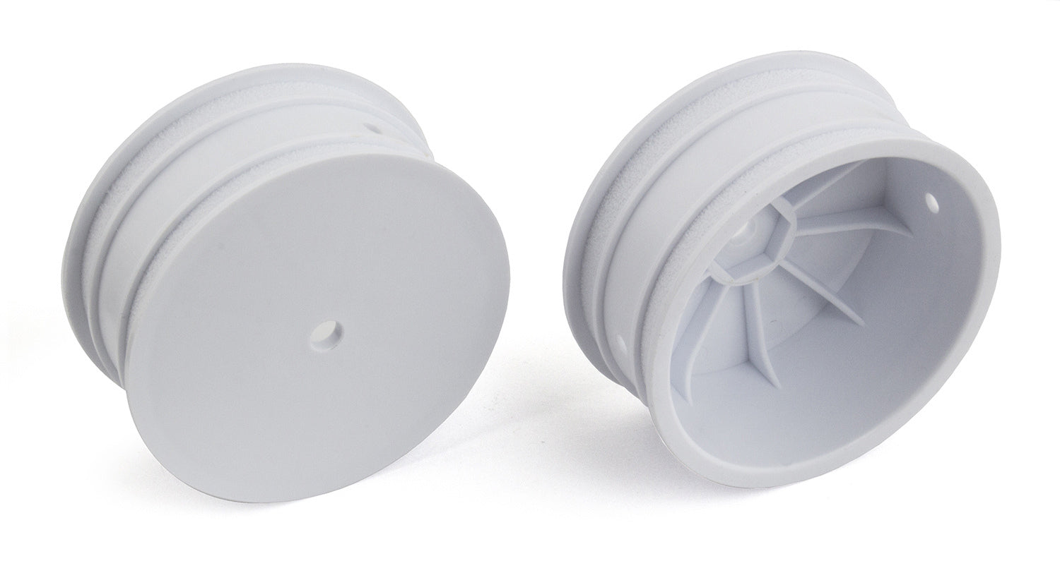 Team Associated-Team Associated 4WD Front Wheels, 2.2 in, 12 mm Hex, white -rc-cars-scale-models-sunshine-coast