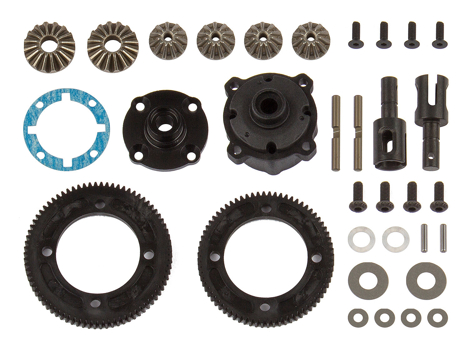 Team Associated-Team Associated RC10B74 Differential Set, center -rc-cars-scale-models-sunshine-coast
