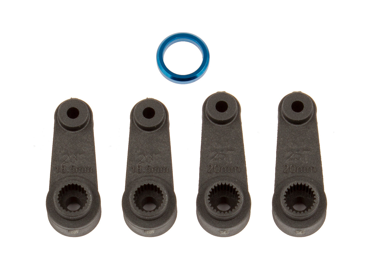 Team Associated-Team Associated RC10B74 Servo Horns -rc-cars-scale-models-sunshine-coast