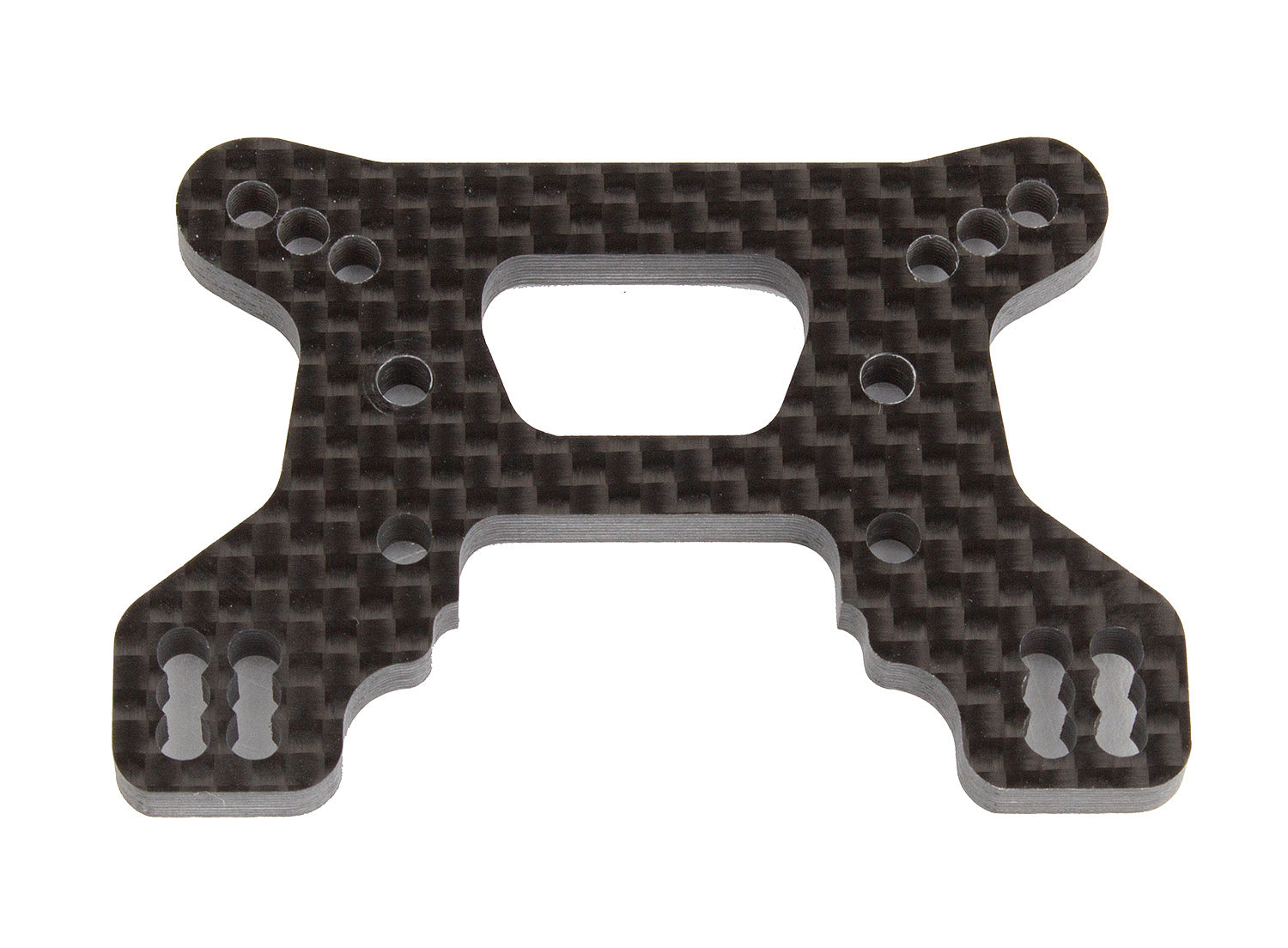 Team Associated-Team Associated RC10B74.1 Front Shock Tower, 23mm, carbon fiber -rc-cars-scale-models-sunshine-coast