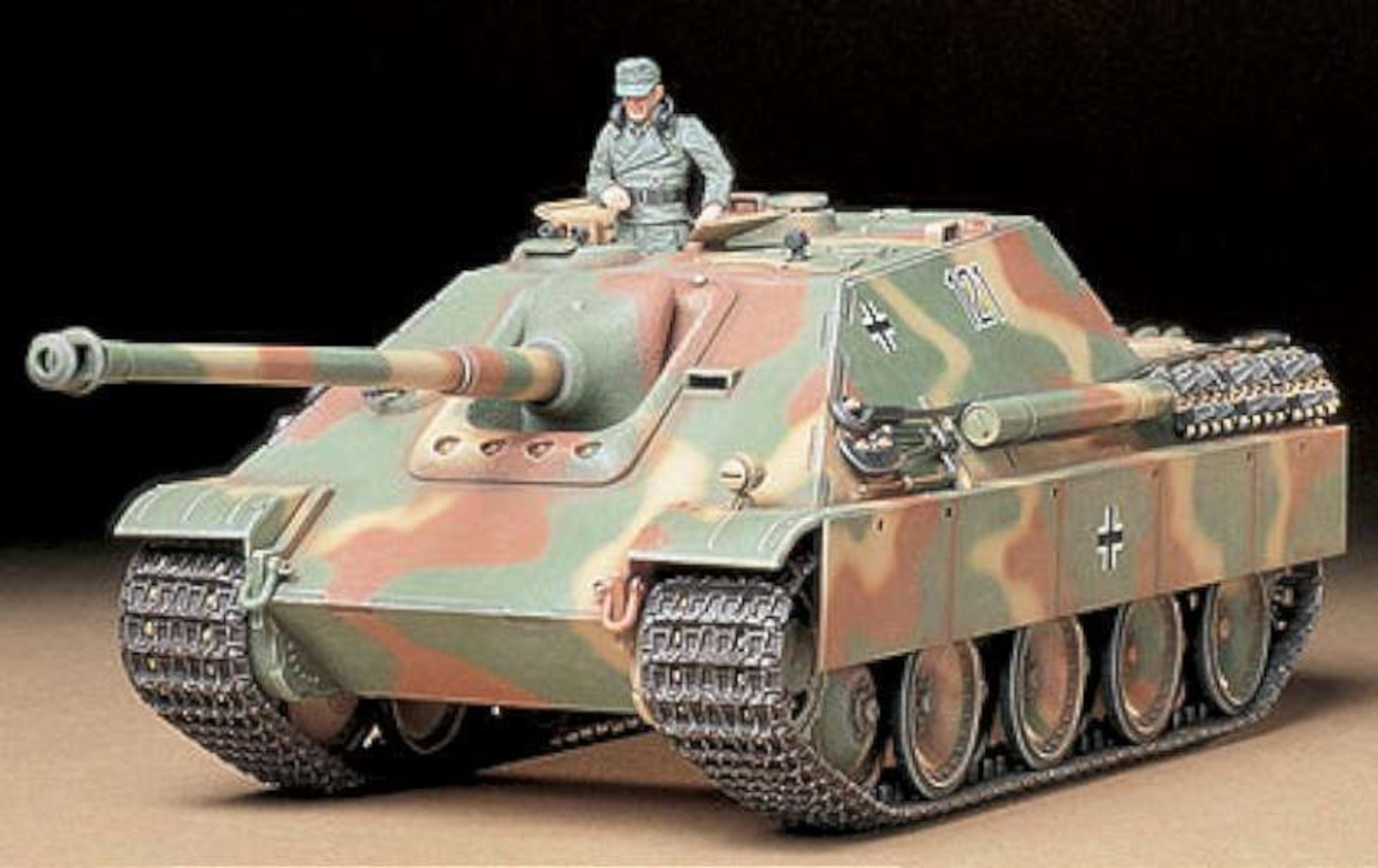 Tamiya-Tamiya GER.Tank 'JAGDPANTHER' L.V.-rc-cars-scale-models-sunshine-coast