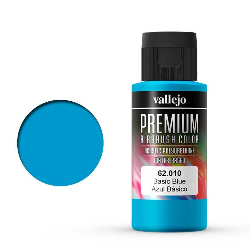 Vallejo-Vallejo premium acrylic airbrush colour Basic Blue -rc-cars-scale-models-sunshine-coast