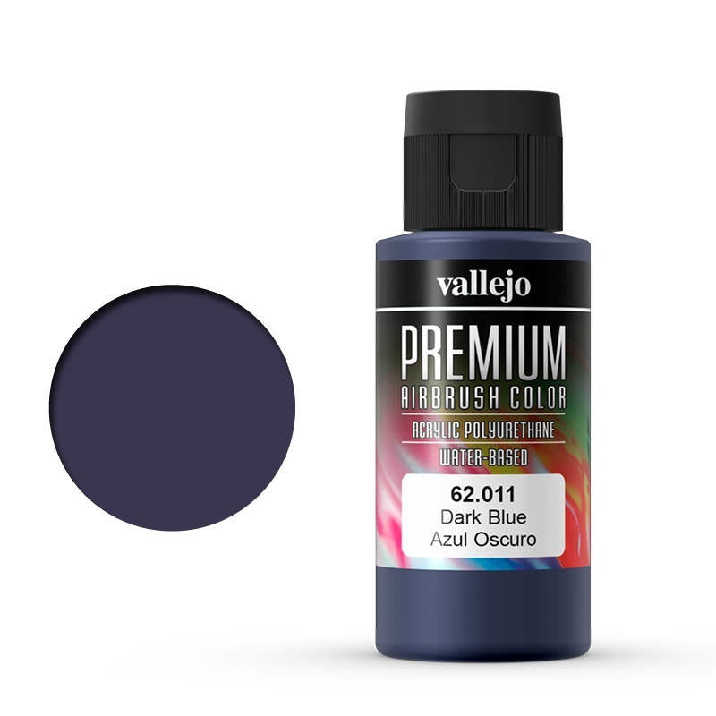 Vallejo-Vallejo premium acrylic airbrush colour Dark Blue -rc-cars-scale-models-sunshine-coast