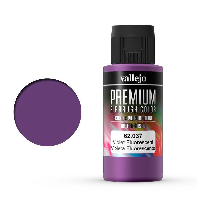 Vallejo-Vallejo premium acrylic airbrush colour Violet Fluo -rc-cars-scale-models-sunshine-coast