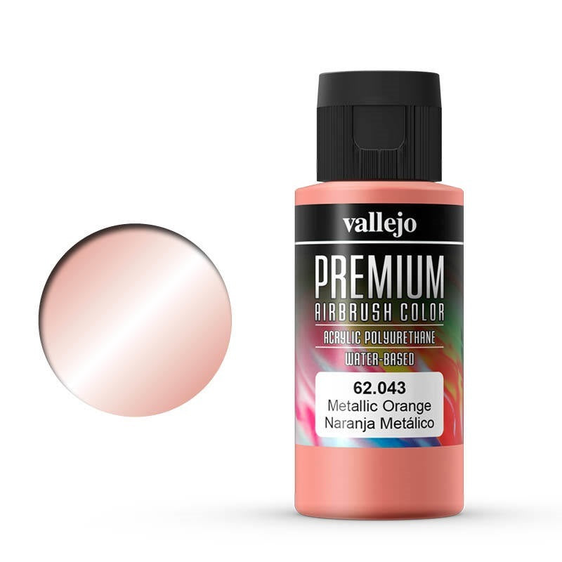 Vallejo-Vallejo premium acrylic airbrush colour Metallic Orange -rc-cars-scale-models-sunshine-coast