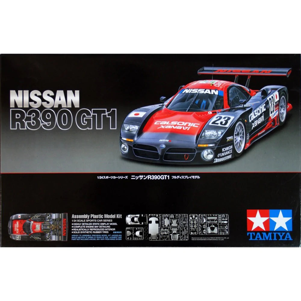 Tamiya-Tamiya NISSAN R390 GT1-rc-cars-scale-models-sunshine-coast