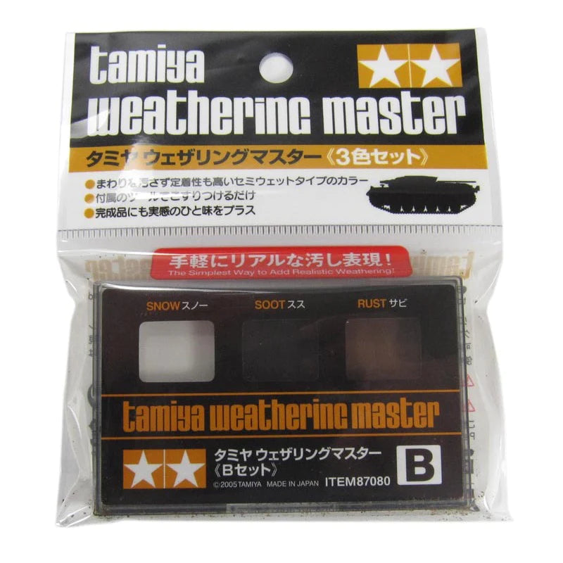 Tamiya-TAMIYA WEATHERING MASTER B SET-rc-cars-scale-models-sunshine-coast