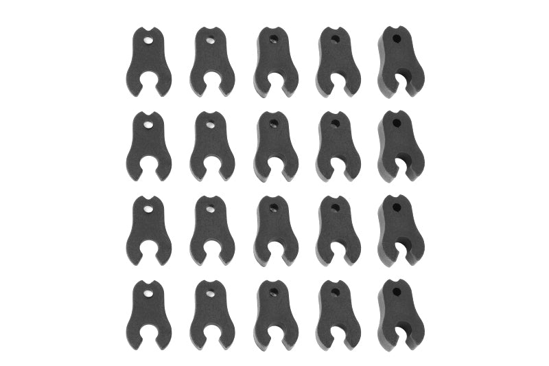 Team Corally-Team Corally - Caster Clips Set - 1 to 4.5mm - 1 Set -rc-cars-scale-models-sunshine-coast