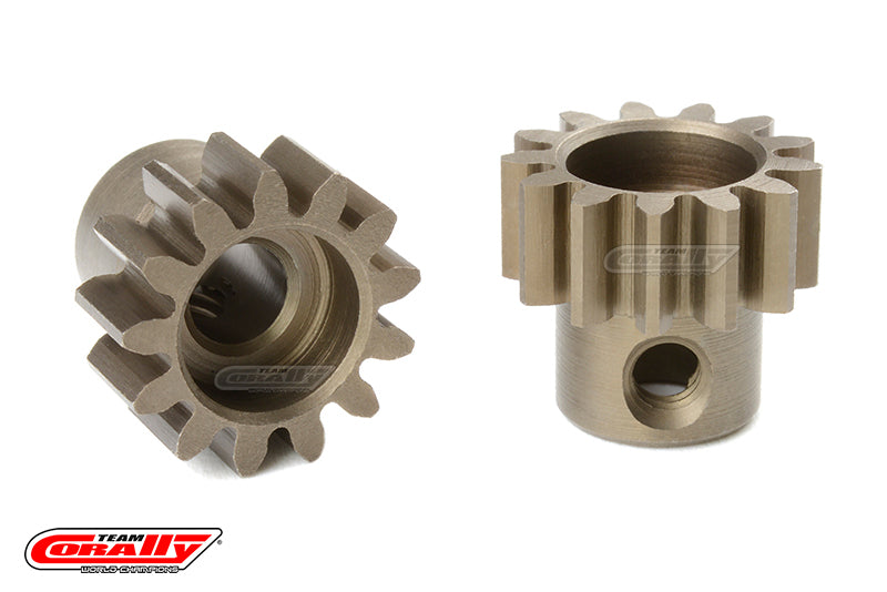 Team Corally-Team Corally - M1.0 Pinion - Short - Hardened Steel - 13 Teeth - Shaft Dia. 5mm-rc-cars-scale-models-sunshine-coast