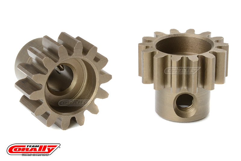 Team Corally-Team Corally - M1.0 Pinion - Short - Hardened Steel - 14 Teeth - Shaft Dia. 5mm-rc-cars-scale-models-sunshine-coast