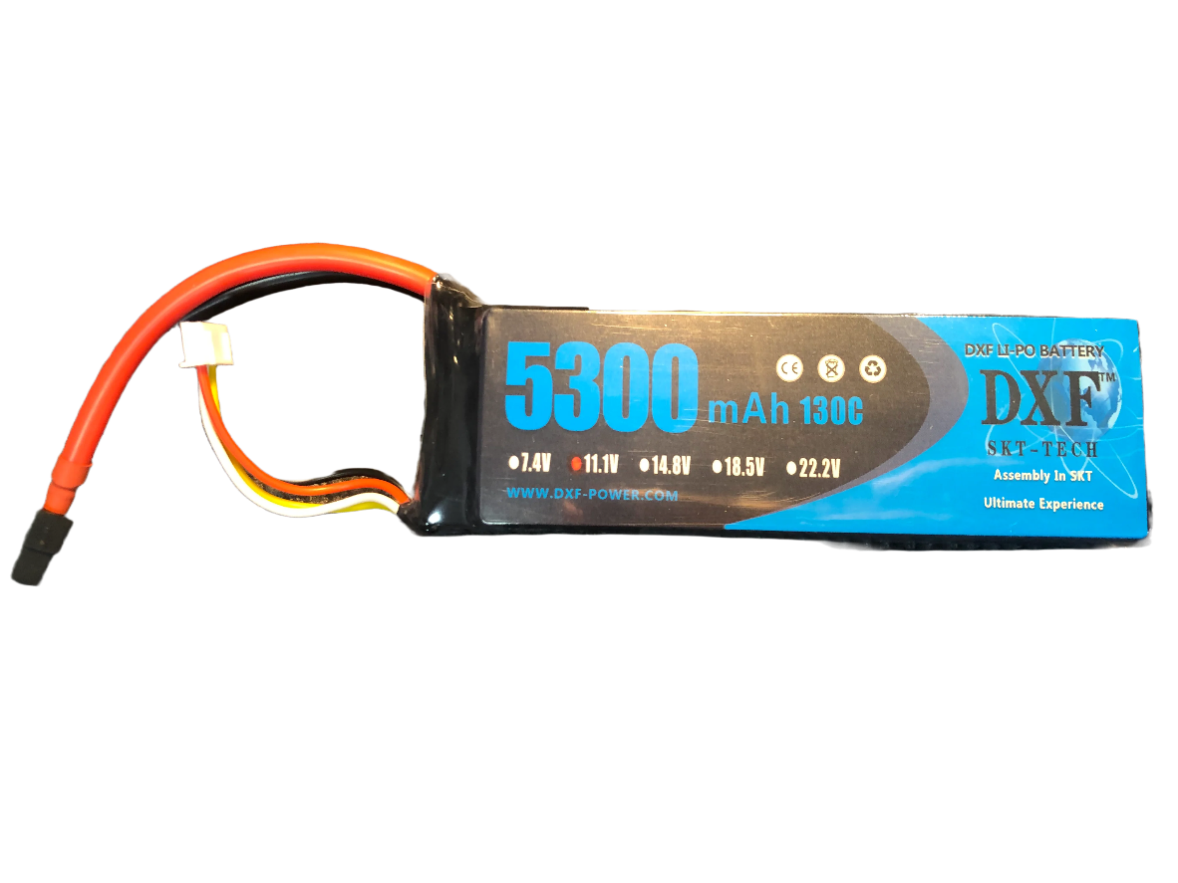 DXF Power Batteries 11.1V 5300mAh 130c XT60 SC - Techtonic Hobbies - DXF Power