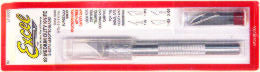 Excel-EXCEL EXCEL 19002 EXCEL K2 KNIFE W/Safety cap and 5 PCS assorted blades -rc-cars-scale-models-sunshine-coast