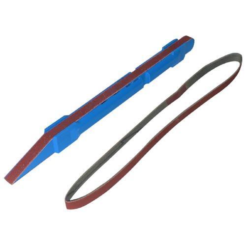 Excel-EXCEL GREEN Sanding stick with two belts #320 GRIT -rc-cars-scale-models-sunshine-coast