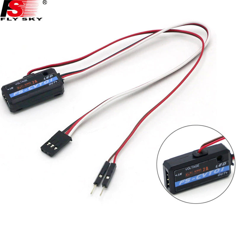 Flysky-Flysky FS-CVT01 Voltage Collection Module for Flysky iA6B iA10 Receiver-rc-cars-scale-models-sunshine-coast