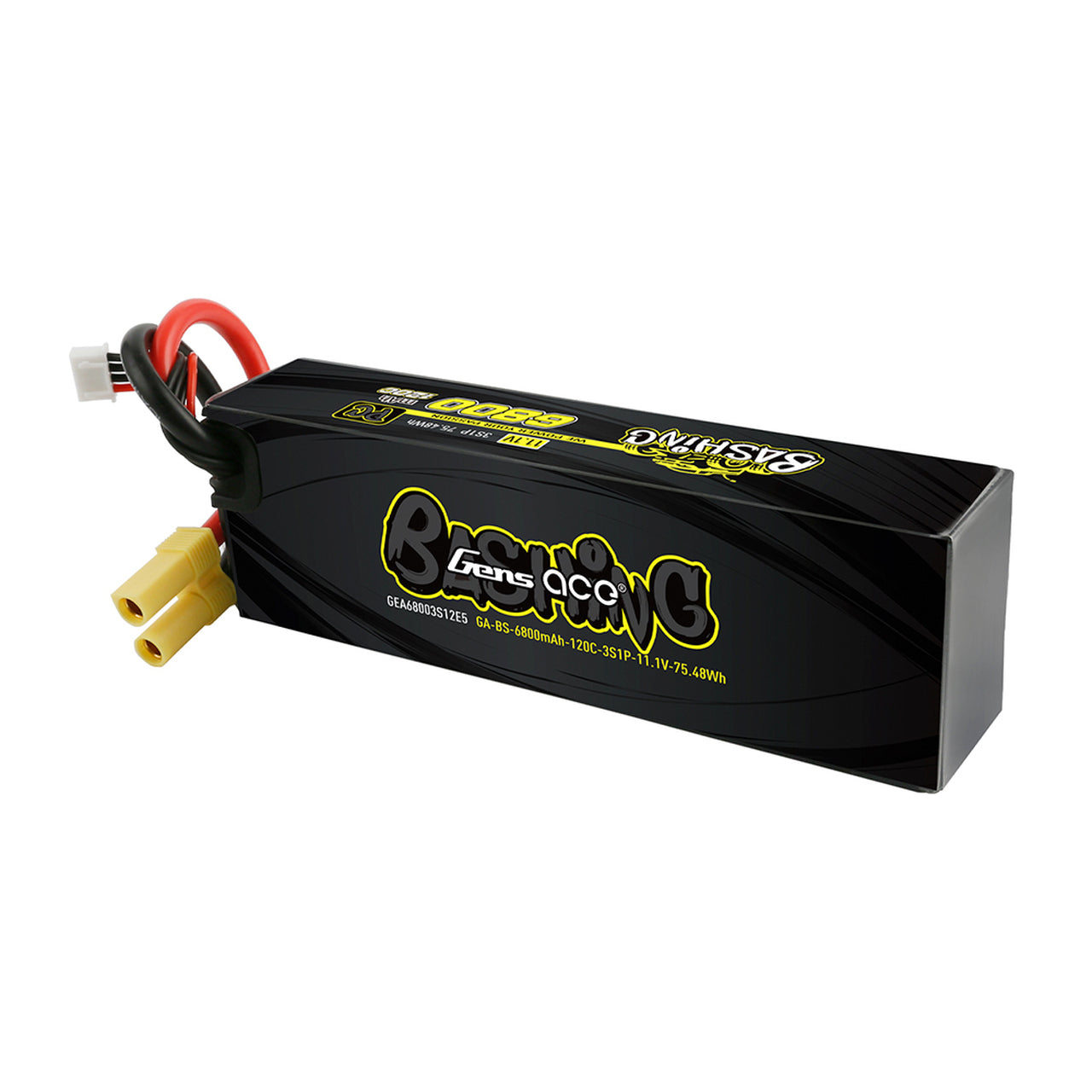 Gens Ace-Gens Ace 3S Bashing 6800mAh 11.1V 120C Hard Case LiPo Battery (EC5)-rc-cars-scale-models-sunshine-coast