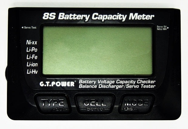 GT Power-GT POWER Battery Meter/Balancer/servo tester. -rc-cars-scale-models-sunshine-coast